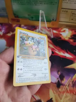 Pokemon Karte Card Girafarig Neo Destiny 1. Edition Deutsch German Wotc NM - Image 5