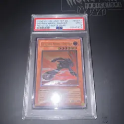 2006 YUGIOH POTD-EN017 DESTINY HERO-DASHER ULTIMATE RARE PSA 9 MINt - Image 1