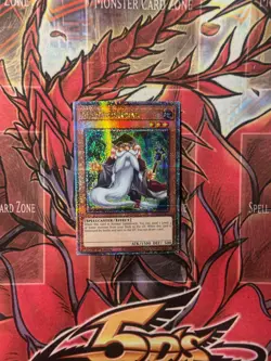 Yugioh Mathematician RA04-EN223 1st Ed Quarter Century Secret Rare NM - Image 1