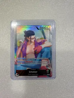 One Piece CCG Smoker Alternative Art Leader OP10-001 Royal Blood - Image 1