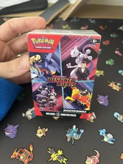 Sealed Pokemon Scarlet & Violet - Destined Rivals Booster Bundle 6 Packs - New - Image 1