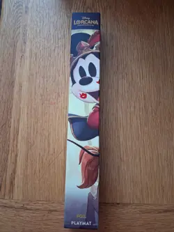 Exclusive Disney Lorcana Mickey and Minnie Premium Foil Playmat - Sealed - Image 1