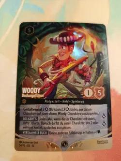 Disney Lorcana Set Champ Woody - Dschungelfuhrer Promo Foil Card 53/P3 - Image 1