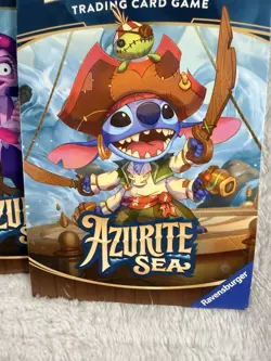 Disney Lorcana Azurite Sea Booster Pack Lot of 5 New Factory Sealed - Image 4
