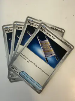 Night Stretcher 196/217 x4 Playset NM - Ascended Heroes | Pokemon TCG - Image 1