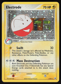 Pokemon TCG - Hidden Legends - Electrode 5/101 Holo - P - Image 1