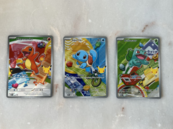 Pokemon TCG First Partner Illustration Kanto Gen 1 Starters set Kanto | MINT - Image 1