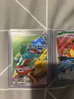 Pokemon TCG First Partner Illustration Collection Kanto GEN 1 Starters Set - Image 2