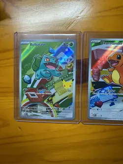 Pokemon TCG First Partner Illustration Gen 1 Kanto Starters Set Mint/Near Mint - Image 5