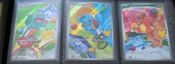 Pokemon TCG First Partner Illustration Gen 1 Kanto Starters Set Mint/Near Mint - Image 1