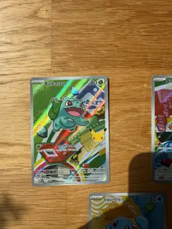 Pokemon TCG First Partner Illustration Gen 1 Kanto Starters Set Mint/Near Mint - Image 2