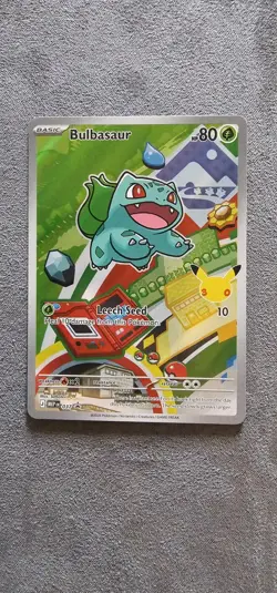 Pokemon TCG First Partner Illustration Gen 1 Kanto Starters Set Near Mint *1 - Image 2