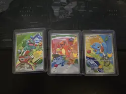 Pokemon TCG First Partner Illustration Gen 1 Kanto Starters Set Mint/Near Mint - Image 1