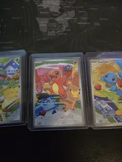 Pokemon TCG First Partner Illustration Gen 1 Kanto Starters Set Mint/Near Mint - Image 3