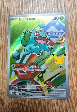 Pokemon TCG First Partner Illustration Gen 1 Kanto Starters Set MEP 037/038/039 - Image 2