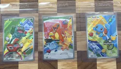 Pokemon TCG First Partner Illustration Gen 1 Kanto Starters Set | MINT - Image 1