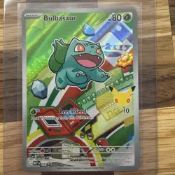 Pokemon TCG First Partner Illustration Gen 1 Kanto Starters Set | MINT - Image 5