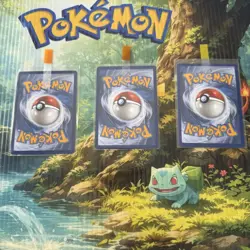 Pokemon TCG First Partner Illustration Collection Gen 1 Starters set Kanto NM - Image 2