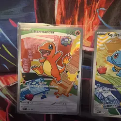 Pokemon TCG First Partner Illustration Gen 1 Kanto Starters Set Mint/Near Mint - Image 1