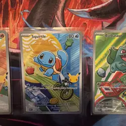 Pokemon TCG First Partner Illustration Gen 1 Kanto Starters Set Mint/Near Mint - Image 2