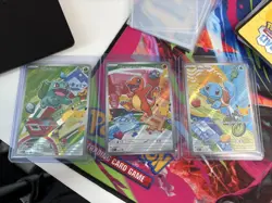 Pokemon TCG First Partner Illustration Gen 1 Kanto Starters Set Mint/Near Mint - Image 1