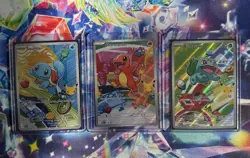 Pokemon TCG First Partner Illustration Gen 1 Kanto Starters Set Mint/Near Mint - Image 1