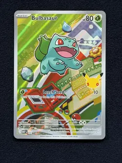 Pokemon TCG First Partner Illustration Gen 1 Kanto Starters Set NM/M - Image 3