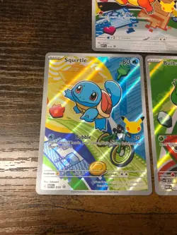 Pokemon TCG First Partner Illustration Gen 1 Kanto Starters Set Mint/Near Mint - Image 3