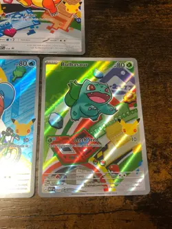 Pokemon TCG First Partner Illustration Gen 1 Kanto Starters Set Mint/Near Mint - Image 4