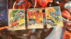 Pokemon TCG First Partner Illustration Gen 1 Kanto Starters Set Mint/Near Mint - Image 1