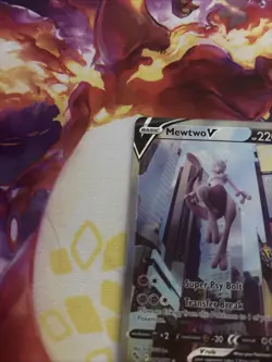 Mewtwo V (Alternate Full Art) 072/078 Pokemon GO Holo - Image 5
