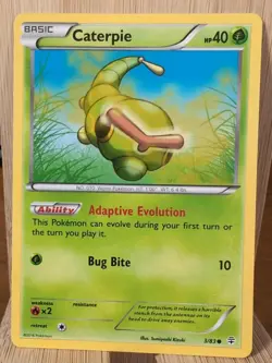Caterpie 3/83 - XY Generations - 2016 Pokemon - LP/NM - Image 1