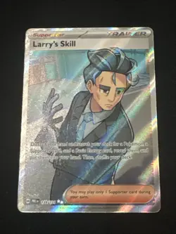 Larry's Skill 139/131 Prismatic Evolutions PRE -Near Mint- Pokemon TCG - Image 1