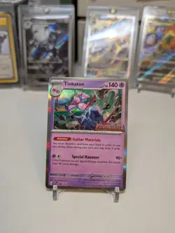 Tinkaton SVP 020 Holographic Pre Release Promo Paldea Evolved Pokemon TCG NM - Image 1