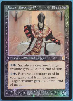 Cabal Patriarch FOIL Odyssey HEAVILY PLD Black Rare CARD (351928) ABUGames - Image 1