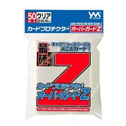 YANOMAN 50 Card Sleeves Deck Protectors Clear Over Guard Z 95-015 Magic MTG - Image 1