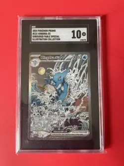 2024 Pokemon Kingdra EX SGC Graded 10 Shrouded Fable SP Illustration Collection - Image 1