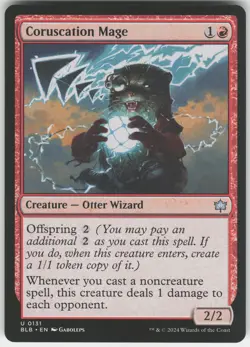 Coruscation Mage Bloomburrow Uncommon Magic: The Gathering NM/M - Image 1