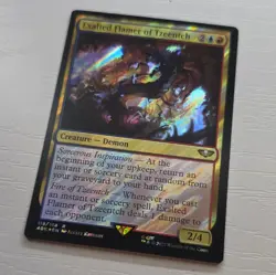Wizards of the Coast Exalted Flamer of Tzeentch 40K Rare Foil 119/168 English - Image 2