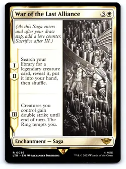 War of the Last Alliance 36 Universes Beyond: The Lord of the Rings: MTG NM - Image 1