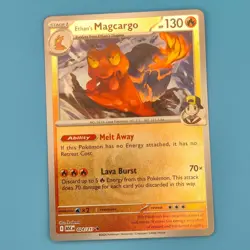 ETHAN'S MAGCARGO (ENERGY SYMBOL PATTERN) 024/217 POKEMON REVERSE HOLO NM/M - Image 1