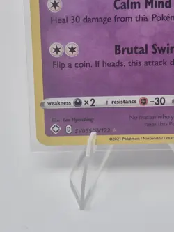 2021 Pokemon SWSH Shining Fates Hattrem Shiny Vault #SV055/SV122 - Image 2