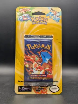 3 Shadowless Pokemon Base Set Blister Packs Artwork Set 1999 - Image 1