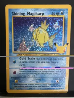 Pokemon Shining Magikarp Celebration 25th Classic Collection 66/64 - Image 1