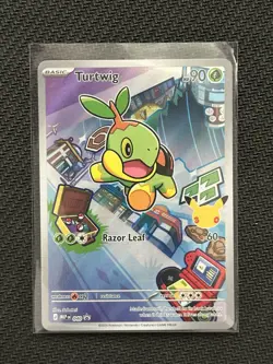 POKEMON TURTWIG 040 ME: MEGA EVOLUTION PROMO HOLO NM - Image 1