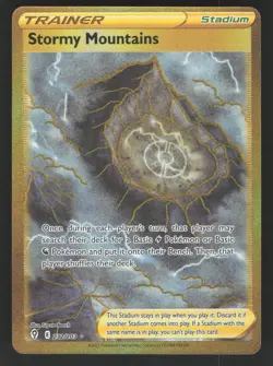 Stormy Mountains 232/203 Pokemon TCG SWSH07: Evolving Skies NM - Image 1