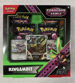 Pokemon Shrouded Fable Kingambit Illustration Collection Box. Sealed New! - Image 1