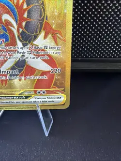 Koraidon ex 254/198 SV01: Scarlet & Violet Gold Hyper Rare Pokemon TCG NM - Image 4