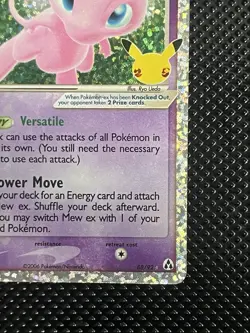 Pokemon TCG Mew ex 88/92 Celebrations Classic Collection Holo - LP - Image 4