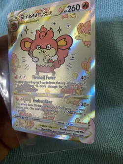 Simisear VSTAR GG37/GG70 Crown Zenith Galarian Gallery Ultra Rare Pokemon TCG - Image 3
